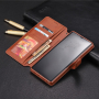 Azns bőr flip cover tok Samsung Galaxy Note 8 - barna