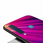 Nxe üveges tok Samsung Galaxy A9 (2018) - rózsaszín-kék