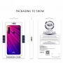 Nxe üveges tok Samsung Galaxy A9 (2018) - rózsaszín-kék
