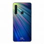 Nxe üveges tok Samsung Galaxy A9 (2018) - kék-zöld