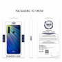Nxe üveges tok Samsung Galaxy A9 (2018) - kék-zöld