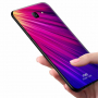 Nxe üveges tok Samsung Galaxy J4 Plus - rózsaszín-kék