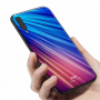 Nxe üveges tok Samsung Galaxy A7 (2018) - kék-lila
