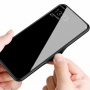 Nxe üveges tok Samsung Galaxy A7 (2018) - kék-lila