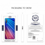 Nxe üveges tok Samsung Galaxy A7 (2018) - kék-lila