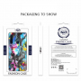 Nxe műanyag tok - sötét absztrakt - Samsung Galaxy A9 (2018) - színes