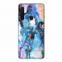 Nxe műanyag tok - absztrakt - Samsung Galaxy A9 (2018) - színes