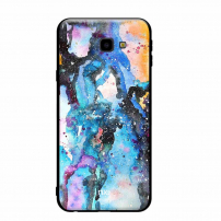 Nxe műanyag tok - absztrakt - Samsung Galaxy J4 Plus - színes