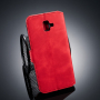 DG.Ming flip cover tok Samsung Galaxy J6 Plus - piros
