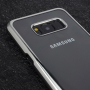 Goospery transzparens tok kerettel Samsung Galaxy S8 Plus - ezüst
