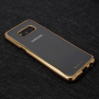 Goospery transzparens tok kerettel Samsung Galaxy S8 Plus - arany