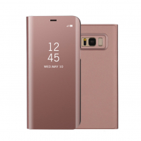 Tükrös fémezett tok Samsung Galaxy S8 - rózsaszín-arany