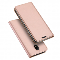 Dux Ducis Skin Pro flip cover tok Samsung Galaxy J5 (2017) - rózsaszín-arany