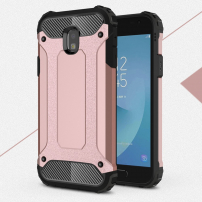 Szuper tartós Armor tok Samsung Galaxy J3 (2017) - rózsaszín-arany
