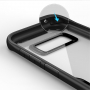 Ipaky műanyag tok kerettel Samsung Galaxy S8 Plus - fekete