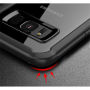 Ipaky műanyag tok kerettel Samsung Galaxy S8 Plus - fekete