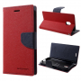 Goospery flip cover tok Samsung Galaxy J3 (2017) - piros