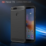 Tartós tok csiszolt textúrával Honor 7X - fekete