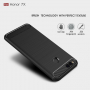 Tartós tok csiszolt textúrával Honor 7X - fekete
