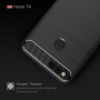 Tartós tok csiszolt textúrával Honor 7X - fekete