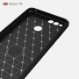 Tartós tok csiszolt textúrával Honor 7X - fekete