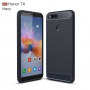 Tartós tok csiszolt textúrával Honor 7X - sötétkék