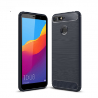 Tartós tok csiszolt textúrával Honor 7A - sötétkék