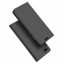 Dux Ducis Skin Pro bőr flip cover tok Honor 7S - szürke