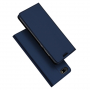 Dux Ducis Skin Pro bőr flip cover tok Honor 7S - sötétkék
