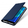 Dux Ducis Skin Pro bőr flip cover tok Honor 7S - sötétkék