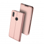 Dux Ducis Skin Pro bőr flip cover tok Honor 8X - rózsaszín-arany