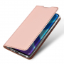 Dux Ducis Skin Pro bőr flip cover tok Honor 8X - rózsaszín-arany