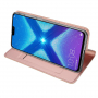 Dux Ducis Skin Pro bőr flip cover tok Honor 8X - rózsaszín-arany