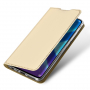 Dux Ducis Skin Pro bőr flip cover tok Honor 8X - arany