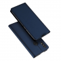 Dux Ducis Skin Pro bőr flip cover tok Honor 8X - sötétkék