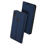 Dux Ducis Skin Pro bőr flip cover tok Honor 8X - sötétkék