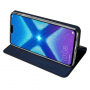 Dux Ducis Skin Pro bőr flip cover tok Honor 8X - sötétkék