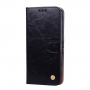 Enkay bőr flip cover tok Honor 7S - fekete