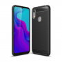 Tartós tok csiszolt textúrával Honor 8A - fekete