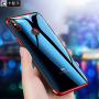 Cafele műanyag tok átlátszó kerettel Xiaomi Mi 8 - piros