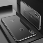Cafele műanyag tok átlátszó kerettel Xiaomi Mi 8 - fekete