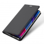 Dux Ducis Skin Pro bőr flip cover tok Xiaomi Mi 8 - fekete