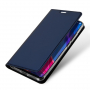 Dux Ducis Skin Pro bőr flip cover tok Xiaomi Mi 8 - kék
