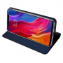 Dux Ducis Skin Pro bőr flip cover tok Xiaomi Mi 8 - kék