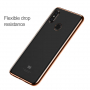 Baseus Shining átlátszó tok kerettel Xiaomi Mi 8 - arany