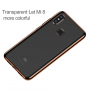 Baseus Shining átlátszó tok kerettel Xiaomi Mi 8 - arany