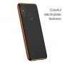 Baseus Shining átlátszó tok kerettel Xiaomi Mi 8 - arany