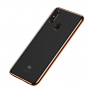 Baseus Shining átlátszó tok kerettel Xiaomi Mi 8 - arany