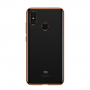 Baseus Shining átlátszó tok kerettel Xiaomi Mi 8 - arany