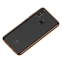 Baseus Shining átlátszó tok kerettel Xiaomi Mi 8 - arany